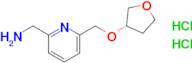 [6-[[(3S)-Tetrahydrofuran-3-yl]oxymethyl]-2-pyridyl]methanamine dihydrochloride