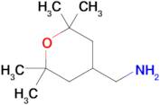 (2,2,6,6-Tetramethyloxan-4-yl)methanamine