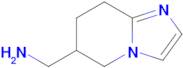 5H,6H,7H,8H-Imidazo[1,2-a]pyridin-6-ylmethanamine