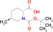 (2R,5S)-1-[(tert-Butoxy)carbonyl]-5-methylpiperidine-2-carboxylic acid