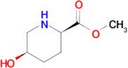 Methyl (2R,5R)-5-hydroxypiperidine-2-carboxylate