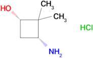 (1S,3R)-3-Amino-2,2-dimethyl-cyclobutanol hydrochloride