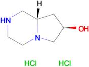 (7R,8aS)-1,2,3,4,6,7,8,8a-octahydropyrrolo[1,2-a]pyrazin-7-ol dihydrochloride