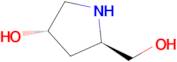 (3S,5R)-5-(Hydroxymethyl)pyrrolidin-3-ol