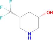 (3S,5R)-5-(Trifluoromethyl)piperidin-3-ol