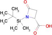 (2R)-1-(tert-Butyldimethylsilyl)-4-oxoazetidine-2-carboxylic acid