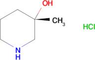 (3S)-3-Methylpiperidin-3-ol hydrochloride