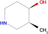 (3S,4R)-3-Methylpiperidin-4-ol