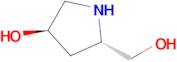 (3R,5S)-5-(Hydroxymethyl)pyrrolidin-3-ol