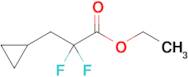 Ethyl 3-cyclopropyl-2,2-difluoropropanoate