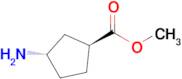 Methyl (1S,3S)-3-aminocyclopentanecarboxylate