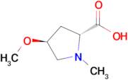 (2R,4S)-4-Methoxy-1-methylpyrrolidine-2-carboxylic acid