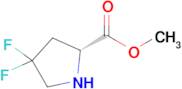 Methyl (2R)-4,4-difluoropyrrolidine-2-carboxylate