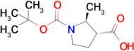 (2S,3R)-1-tert-Butoxycarbonyl-2-methyl-pyrrolidine-3-carboxylic acid