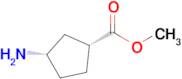 Methyl (1R,3S)-3-aminocyclopentanecarboxylate