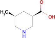 (3R,5S)-5-Methylpiperidine-3-carboxylic acid