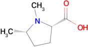 (2S,5S)-1,5-Dimethylpyrrolidine-2-carboxylic acid