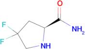 (2S)-4,4-Difluoropyrrolidine-2-carboxamide