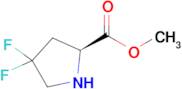 Methyl (2S)-4,4-difluoropyrrolidine-2-carboxylate