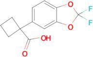 1-(2,2-Difluoro-1,3-benzodioxol-5-yl)cyclobutanecarboxylic acid