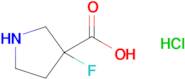 3-Fluoropyrrolidine-3-carboxylic acid hydrochloride