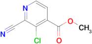 Methyl 3-chloro-2-cyano-pyridine-4-carboxylate