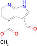 Methyl 3-formyl-1H-pyrrolo[2,3-b]pyridine-4-carboxylate