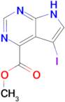 Methyl 5-iodo-7H-pyrrolo[2,3-d]pyrimidine-4-carboxylate