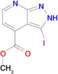 methyl 3-iodo-2H-pyrazolo[3,4-b]pyridine-4-carboxylate