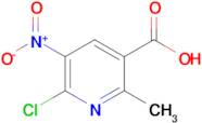 6-Chloro-2-methyl-5-nitro-pyridine-3-carboxylic acid