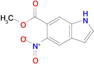 Methyl 5-nitro-1H-indole-6-carboxylate