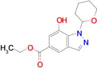 Ethyl 7-hydroxy-1-tetrahydropyran-2-yl-indazole-5-carboxylate