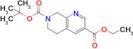 7-tert-Butyl 3-ethyl 5,6,7,8-tetrahydro-1,7-naphthyridine-3,7-dicarboxylate