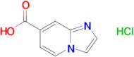 Imidazo[1,2-a]pyridine-7-carboxylic acid hydrochloride