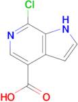 7-Chloro-1H-pyrrolo[2,3-c]pyridine-4-carboxylic acid