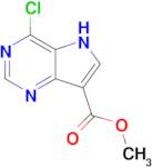 Methyl 4-chloro-5H-pyrrolo[3,2-d]pyrimidine-7-carboxylate