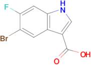 5-Bromo-6-fluoro-1H-indole-3-carboxylic acid