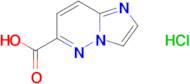 Imidazo[1,2-b]pyridazine-6-carboxylic acid hydrochloride