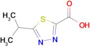 5-(Propan-2-yl)-1,3,4-thiadiazole-2-carboxylic acid