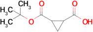 2-tert-Butoxycarbonylcyclopropanecarboxylic acid