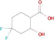 4,4-Difluoro-2-hydroxy-cyclohexanecarboxylic acid