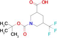 1-tert-Butoxycarbonyl-5-(trifluoromethyl)piperidine-3-carboxylic acid
