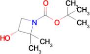 tert-Butyl (3R)-3-hydroxy-2,2-dimethyl-azetidine-1-carboxylate