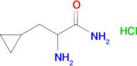 2-Amino-3-cyclopropylpropanamide hydrochloride