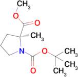 1-tert-Butyl 2-methyl (2S)-2-methylpyrrolidine-1,2-dicarboxylate