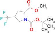 1-tert-Butyl 2-methyl (2R,4R)-4-(trifluoromethyl)pyrrolidine-1,2-dicarboxylate