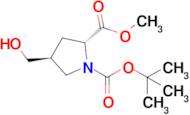 1-tert-Butyl 2-methyl (2R,4S)-4-(hydroxymethyl)pyrrolidine-1,2-dicarboxylate