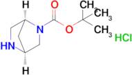 tert-Butyl (1S,4S)-2,5-diazabicyclo[2.2.1]heptane-2-carboxylate hydrochloride