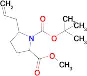 1-tert-Butyl 2-methyl 5-(prop-2-en-1-yl)pyrrolidine-1,2-dicarboxylate