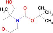 tert-Butyl 3-(hydroxymethyl)-3-methylmorpholine-4-carboxylate